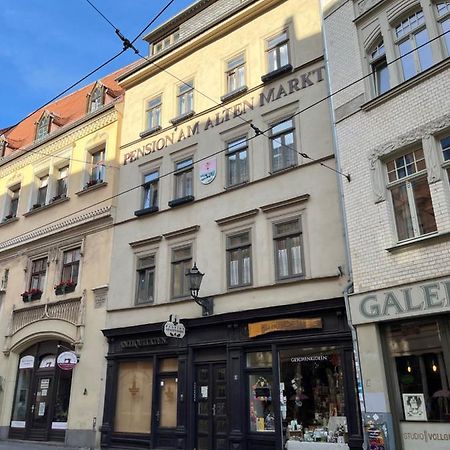 Pension Am Alten Markt Halle  Bagian luar foto